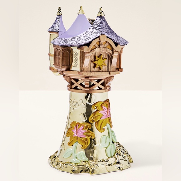 New Bath and Body Works Disney Rapunzel Candle Holder ONLY - Picture 3 of 6